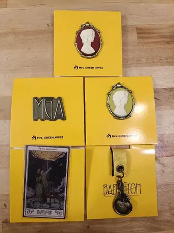 Mrs. GREEN APPLE 바벨 묶음 판매