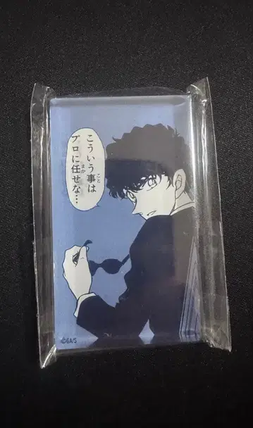 명탐정 코난 마츠다 진페이 아크릴 블록 코난 탐정사