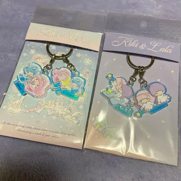 리틀트윈스타 키키라라 50주년 기념 도쿄역 한정판 아크릴 키링