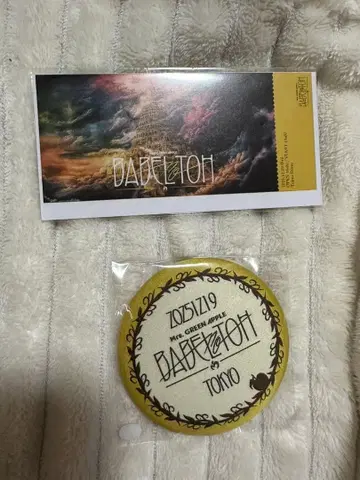 사과잼 특전 캔뱃지