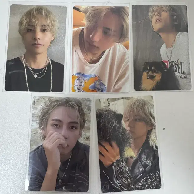 방탄 뷔 개인앨범 포카