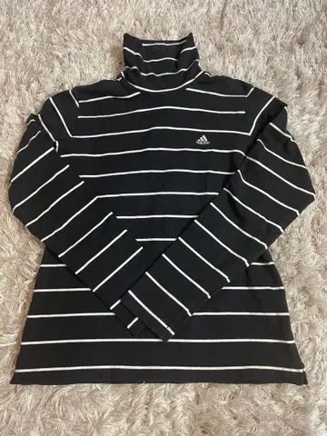 adidas 골프웨어 터틀넥 보더 상의