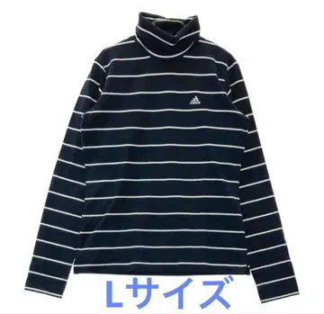 adidas 골프웨어 터틀넥 보더 상의