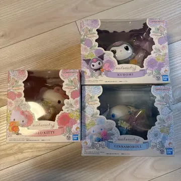 mofamofy 헬로키티 쿠로미 시나모롤 3개 세트