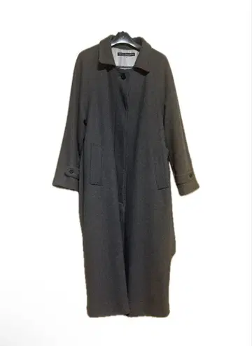 LENO 리노 | 울 롱 코트 스탠드 카라