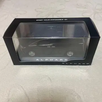 도요타 ALPHARD 블랙 미니카