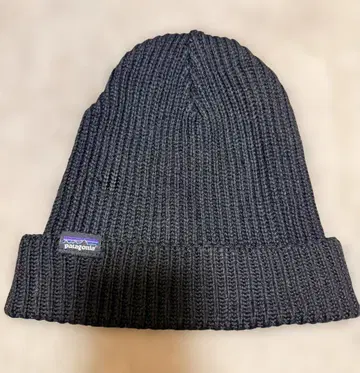 Patagonia 박스 로고 비니 니트 캡