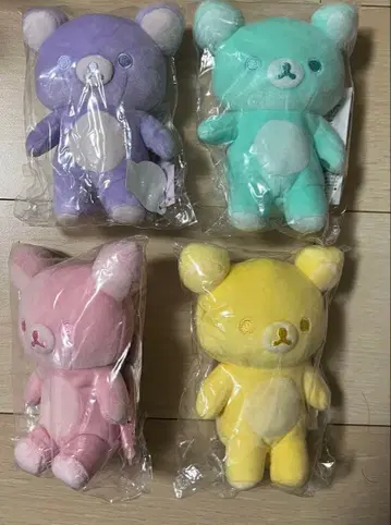 리락쿠마 20Colors 봉제 인형 ~4Seasons ~4종 세트