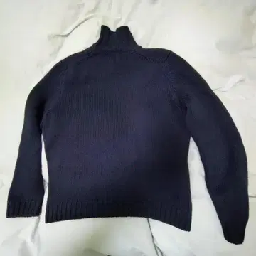 ZANONE 자노네 48 네이비 하이넥 니트 스웨터