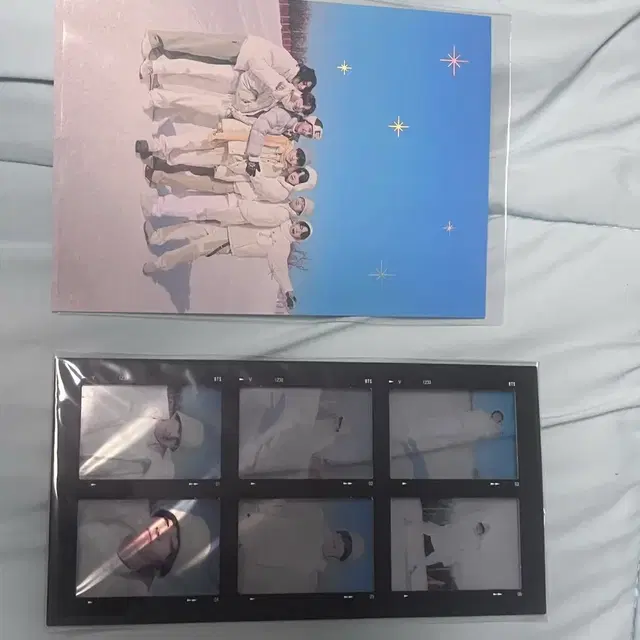 방탄 뷔 윈터패키지 필름