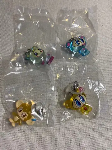 나루미야 메지루시 액세서리 블루베리에짱 나카무라군 4점 세트