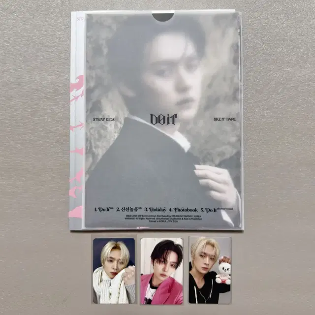 Stray Kids DOIT개봉앨범+팝업+주토피아IT.ver/리노(일괄)