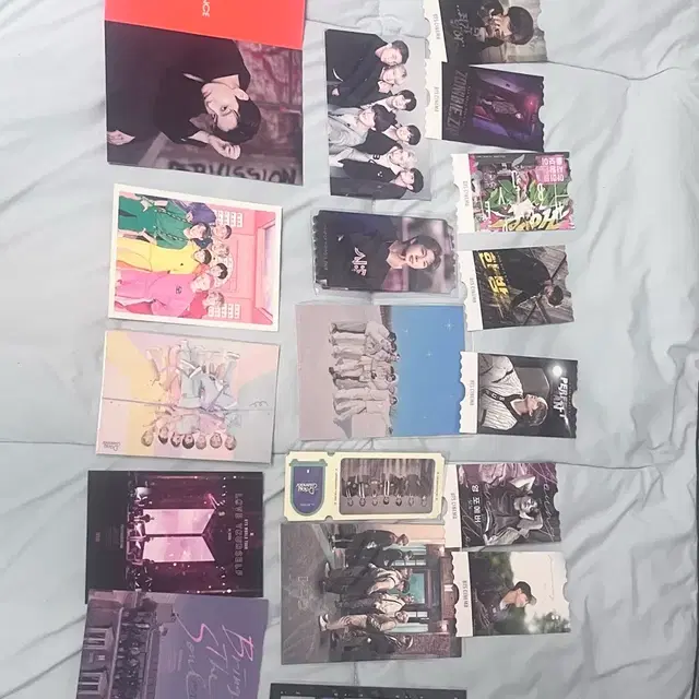 방탄 엽서 일괄(개별)