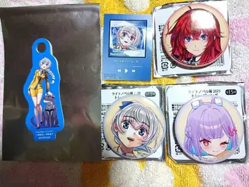 라이트 노벨전 풀메탈 패닉! 캔뱃지 5개