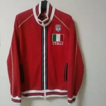 G-Stage 이탈리아 국기 저지 자켓 L