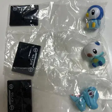 포켓몬 피규어 1 팽도리 2 미꾸리 3 물짱이 총 3점
