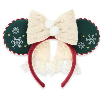 [택 포함 새상품] 디즈니 크리스마스 머리띠 2025