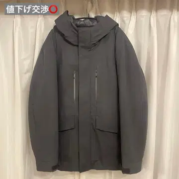 유니클로 하이브리드 다운 파카 M 블랙 자켓