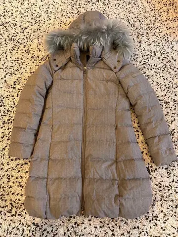 TATRAS 그레이 다운 자켓 후드 부착