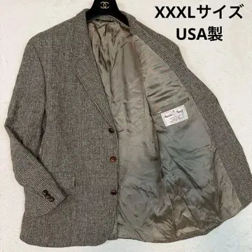 XXXL 사이즈 해리스 트위드 ORVIS USA제 테일러드 자켓