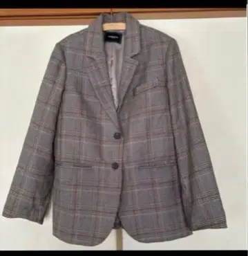 MAGPIE ROBIN 체크 무늬 테일러드 자켓