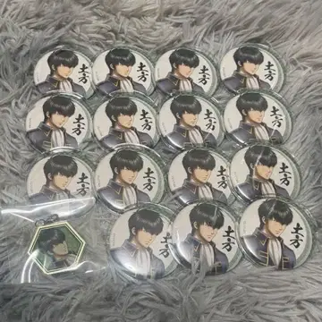 은혼 히지카타 토시로 팝업 스토어 56mm 캔뱃지 컬렉션 세트