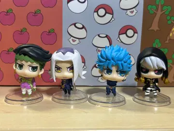 죠죠콜레 미니 피규어 4개 묶음 판매