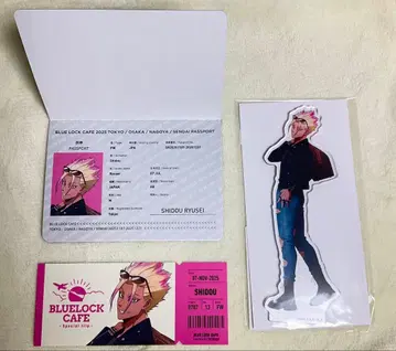 블루 록 special trip 여권 티켓 아크릴 스탠드 시도
