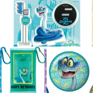 주토피아2 게리 3종 아크릴 스탠드 캔뱃지 멀티 케이스 H상 I상 G상