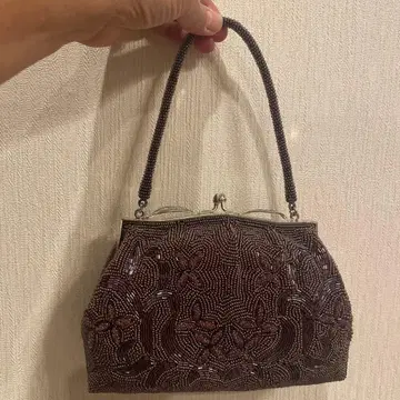 비즈 자수 백 빈티지