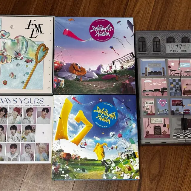 세븐틴 굿즈 앨범 포카