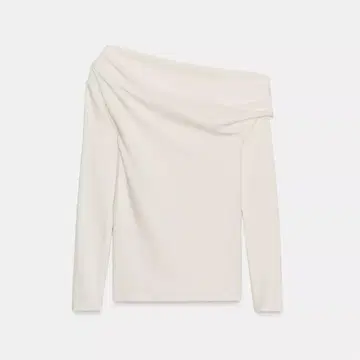 ZARA 소프트 비대칭 T셔츠