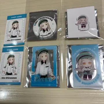 학원 아이돌 마스터 업무 체험 페어 시부야 시노자와 히로 6세트