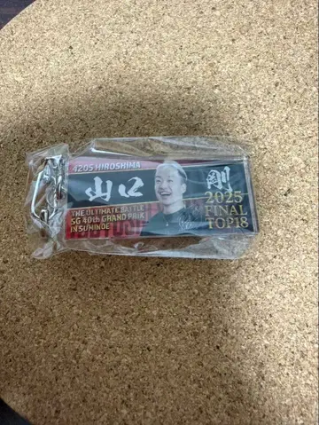 야마구치 고 2025 그랑프리 스미노에 키링