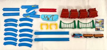 토마스 프라레일 오르내림! 조립 액션 레일 세트 구부러진 레일