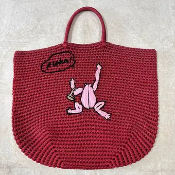 LUDLOW 라드 로 코드 백 개구리 카엘 프로그 레드 빨간색