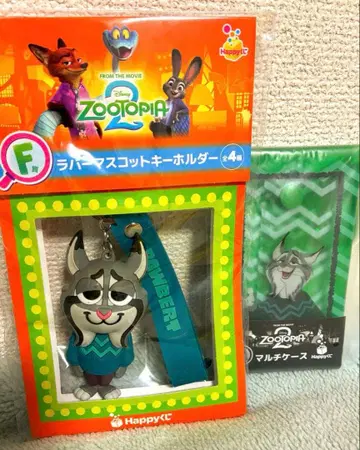 주토피아 파우버와 마스코트 키링 멀티 케이스 세트