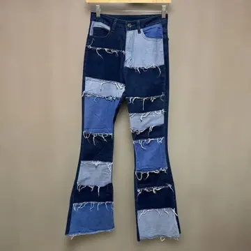 플레어 컷 데님 팬츠 jeans