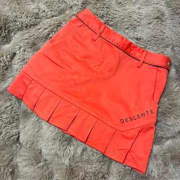 DESCENTE 오렌지 속기모 스커트 SS