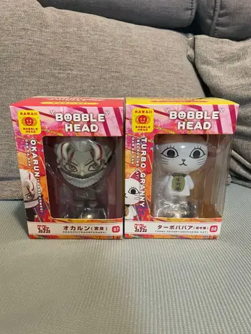 단단단 유라유라 헤드 피규어 오카룬 터보바바아 2점 1