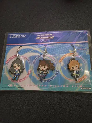 아이돌 마스터 밀리언 라이브 스트랩 3개 세트