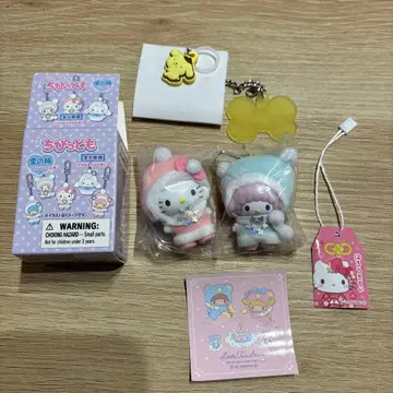 산리오 치비토모 눈의 정령 피아노짱 키티 덤 포함