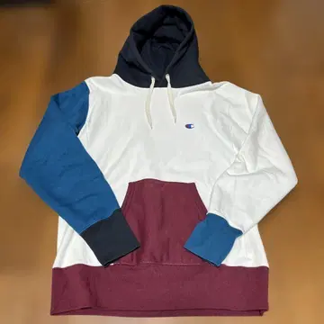 Champion 컬러 블록 후드티