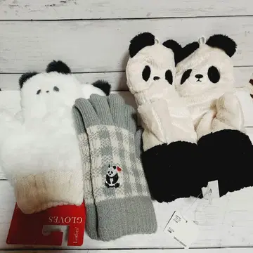 장갑 팬더 3개 세트 미사용