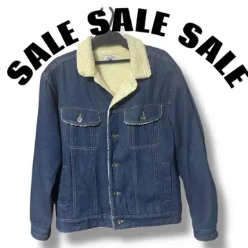 GRAND GLOBAL BLUE LABEL 보아 이너 포함 데님 점퍼