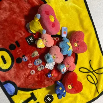 새상품급 택 포함 TATA 굿즈 묶음 판매