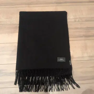 MB 하이엔드 울 캐시미어 스톨 블랙