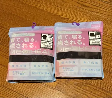 워크맨 메디힐 반팔 셔츠 하프 팬츠 블랙 LL 여성용