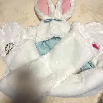 디즈니 이상한 나라의 앨리스 화이트래빗 머플러