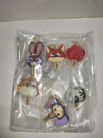 주토피아 아이스캔디 참 6종 컴플리트